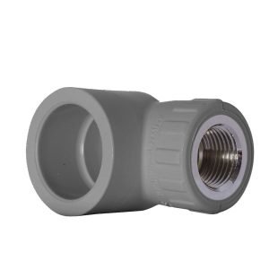 CODO 90º PP-R FUSIÓN HI METÁLICO - 20mm x 1/2"