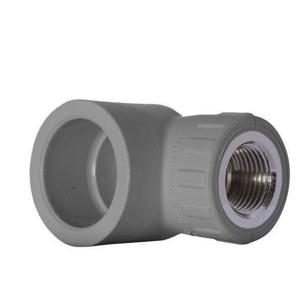 CODO 90º PP-R FUSIÓN HI METÁLICO - 32mm x 3/4"