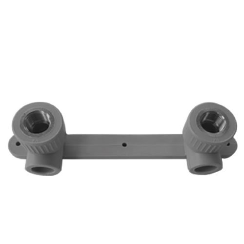 32101 CODO DOBLE 90º PP-R HI METÁLICO - 25mm x 1/2"