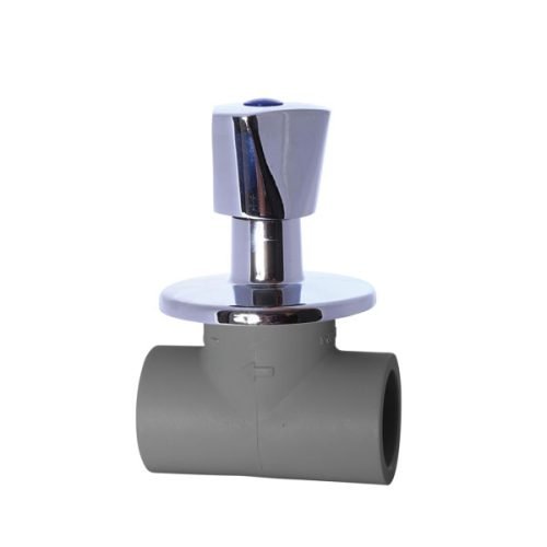 llave de paso cromada-ppr