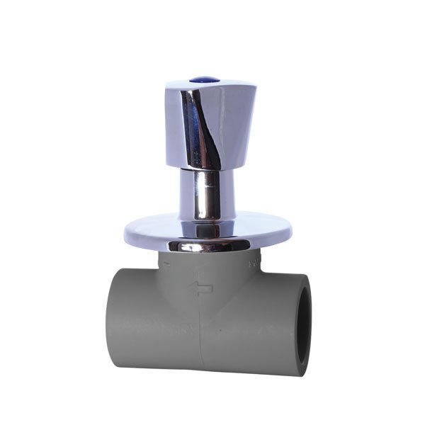 llave de paso cromada-ppr