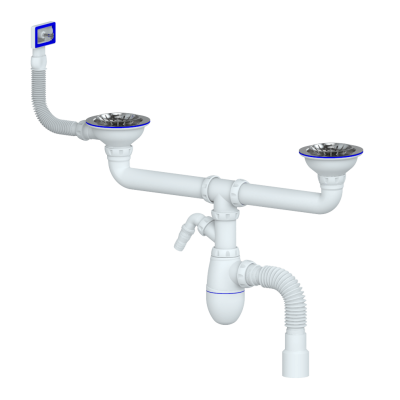 44009 SIFON LAVAPLATOS DOBLE B732VE