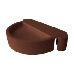 TAPA CANALETA UNIVERSAL MARRÓN